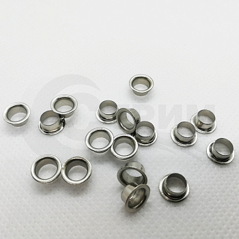 Люверсы Серебро d-4,8 mm. (уп-250 шт.)
