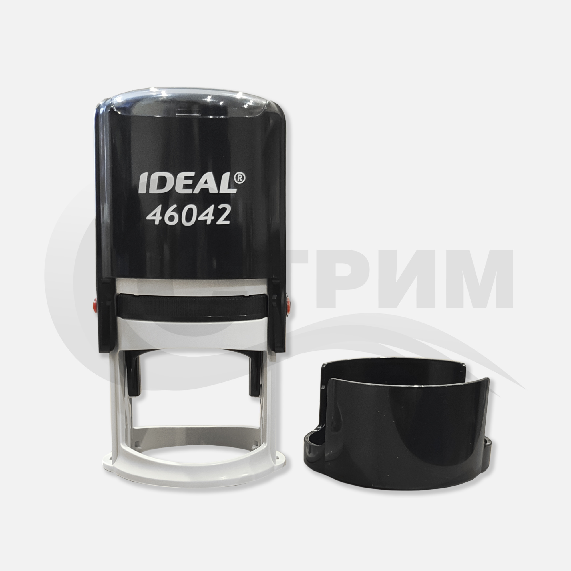Оснастка для штампа Printy 46042 Ideal Trodat d-42 мм. ЧЕРНАЯ