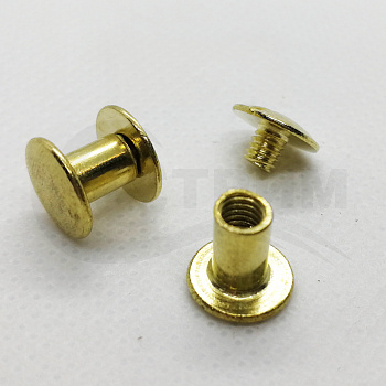 Болты метал Gold 7мм (уп-100шт)