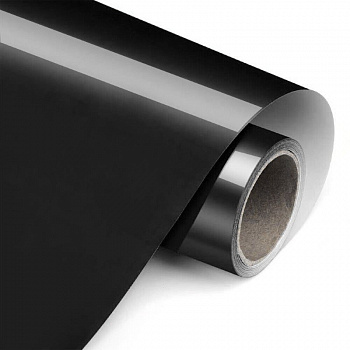 Термопленка PROFI FLEX PREMIUM, (DMPU-02) Черная PU, 100 мкн. 0,50*1м. 25 м./рулон.