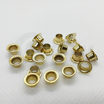 Люверсы Золото d-5,5 mm. (уп.-1000шт.+/-10%)