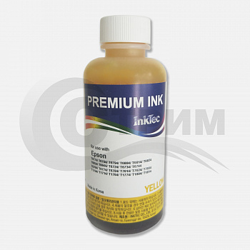 Чернила InkTec E0010, 100 мл. водораст. T0824, Yellow