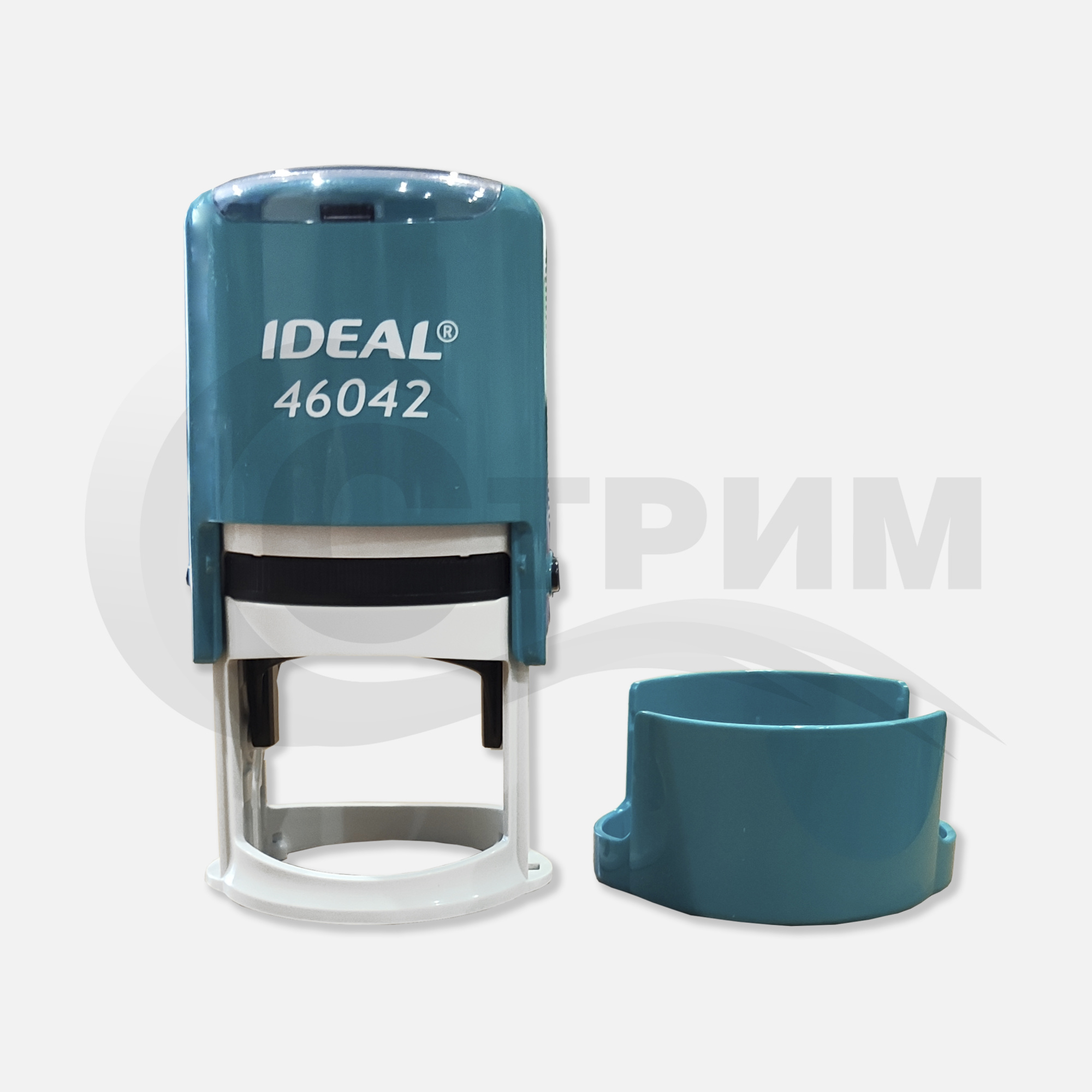 Оснастка для штампа Printy 46042 Ideal Trodat d-42 мм. БИРЮЗОВАЯ